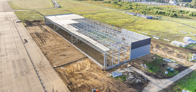 Construction of General Aviation Hangar under way at Katowice Airport