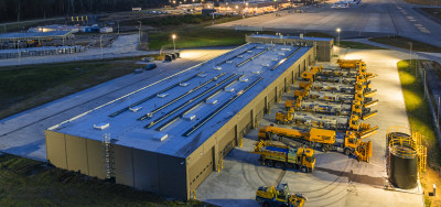 Nowa baza Działu Eksploatacji i Transportu